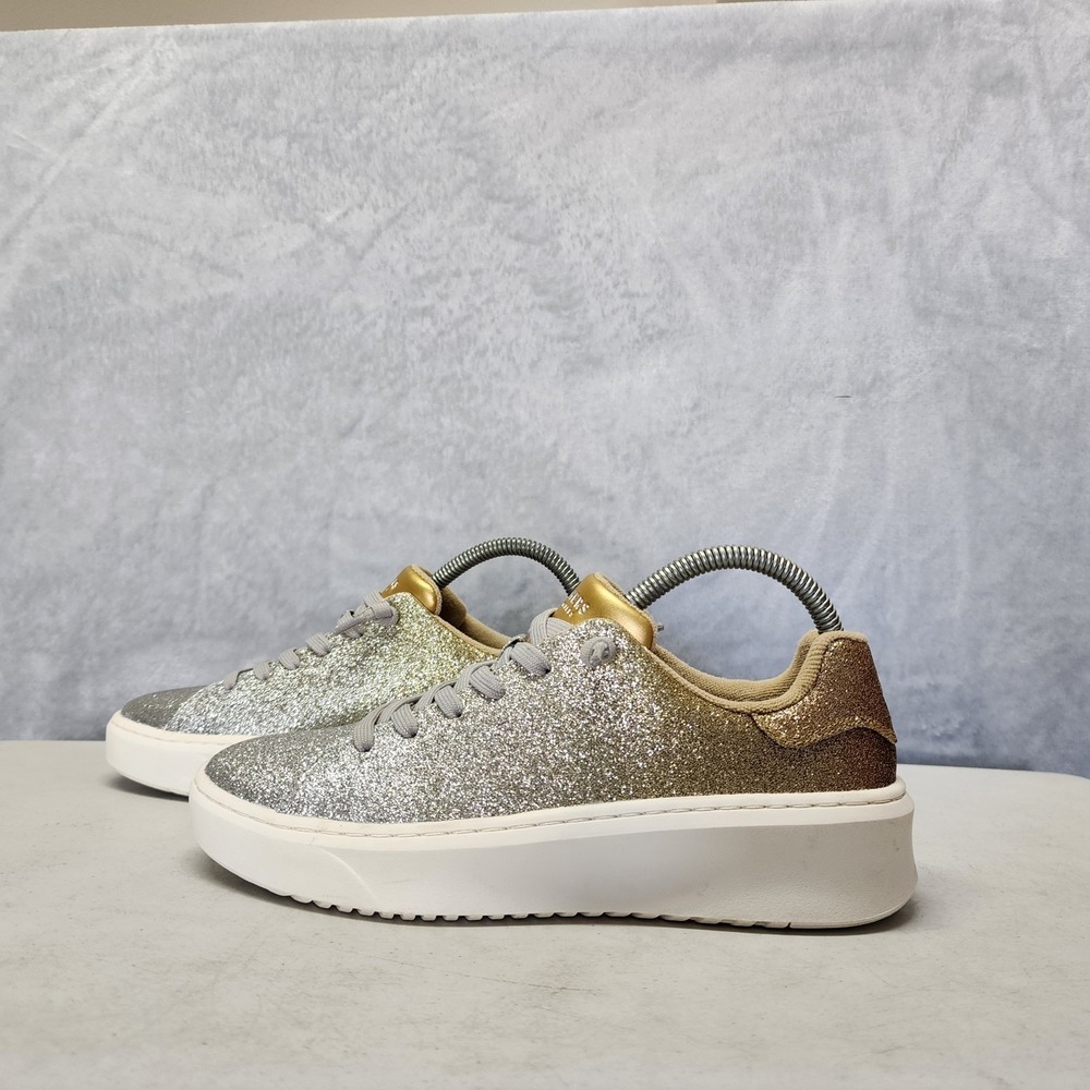 Skechers x Jane Shoes Womens 7.5 Sneakers Glitter… - image 2